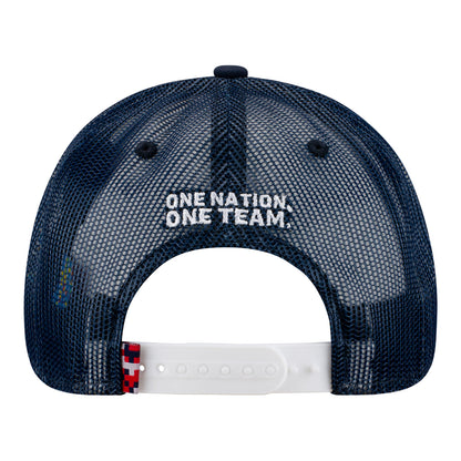 Adult Fan Ink USWNT Storm Navy Snapback Hat