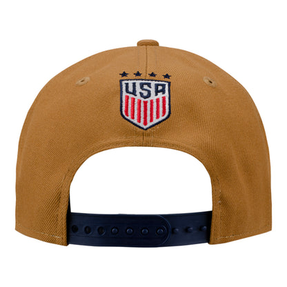 New Era 9Forty M Crown USWNT Crest Light Bronze Hat