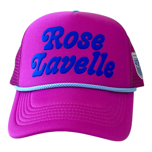 Adult USWNT Rose Lavelle Puff Print Pink Trucker Hat