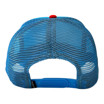 Adult USWNT Lindsey Heaps Puff Print Light Blue Trucker Hat