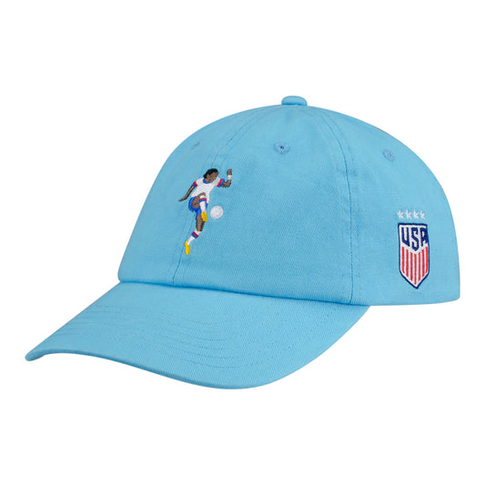 Unisex Talisman USWNT Naomi Girma Icon Adjustable Blue Hat