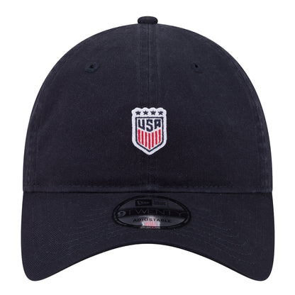 Adult New Era 9Twenty USWNT Micro Logo Navy Hat