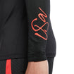 Men's Nike USWNT 2023 Strike 1/4 Zip Black Drill Top - Sleeve View