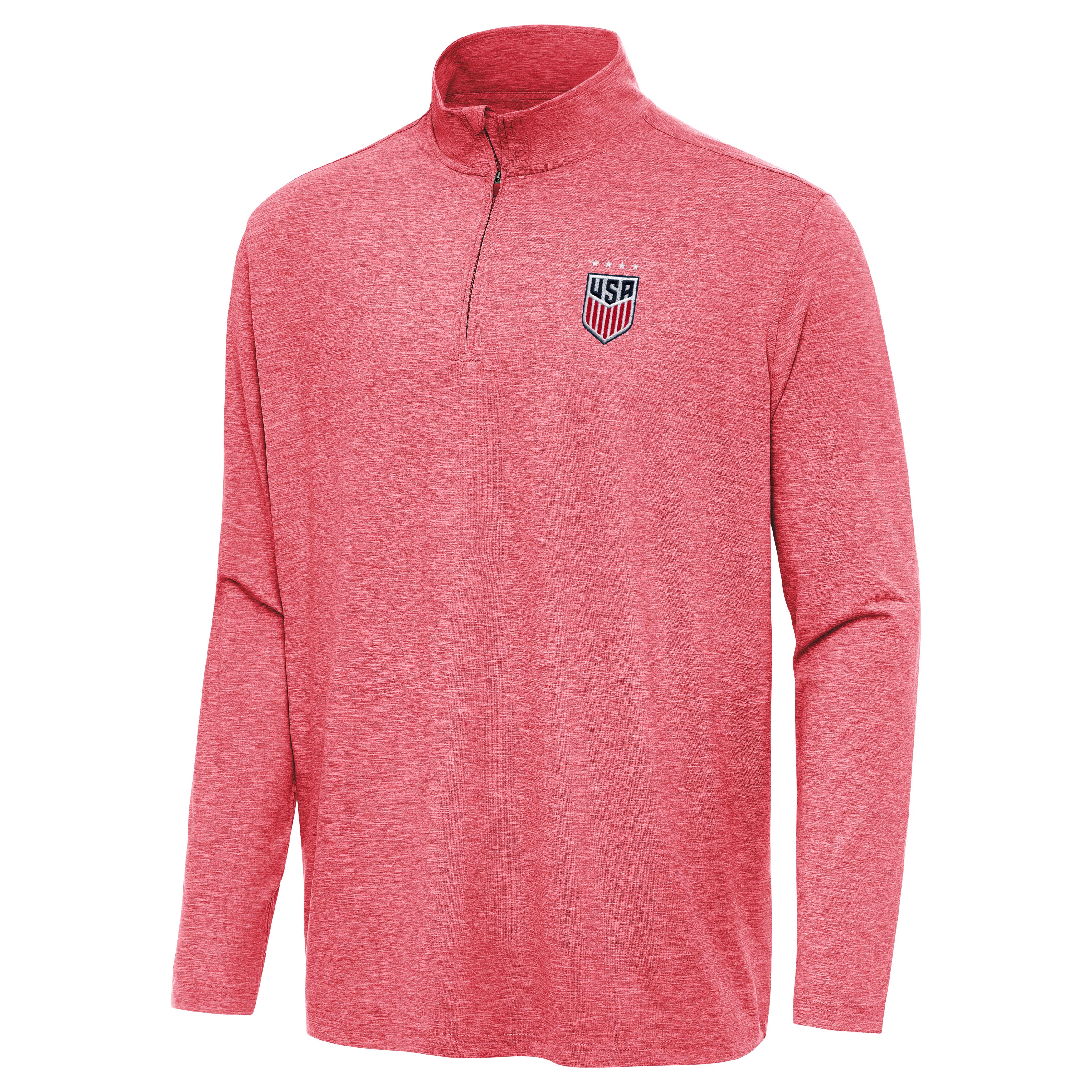 Men's Antigua USWNT Generation Red 1/4 Zip