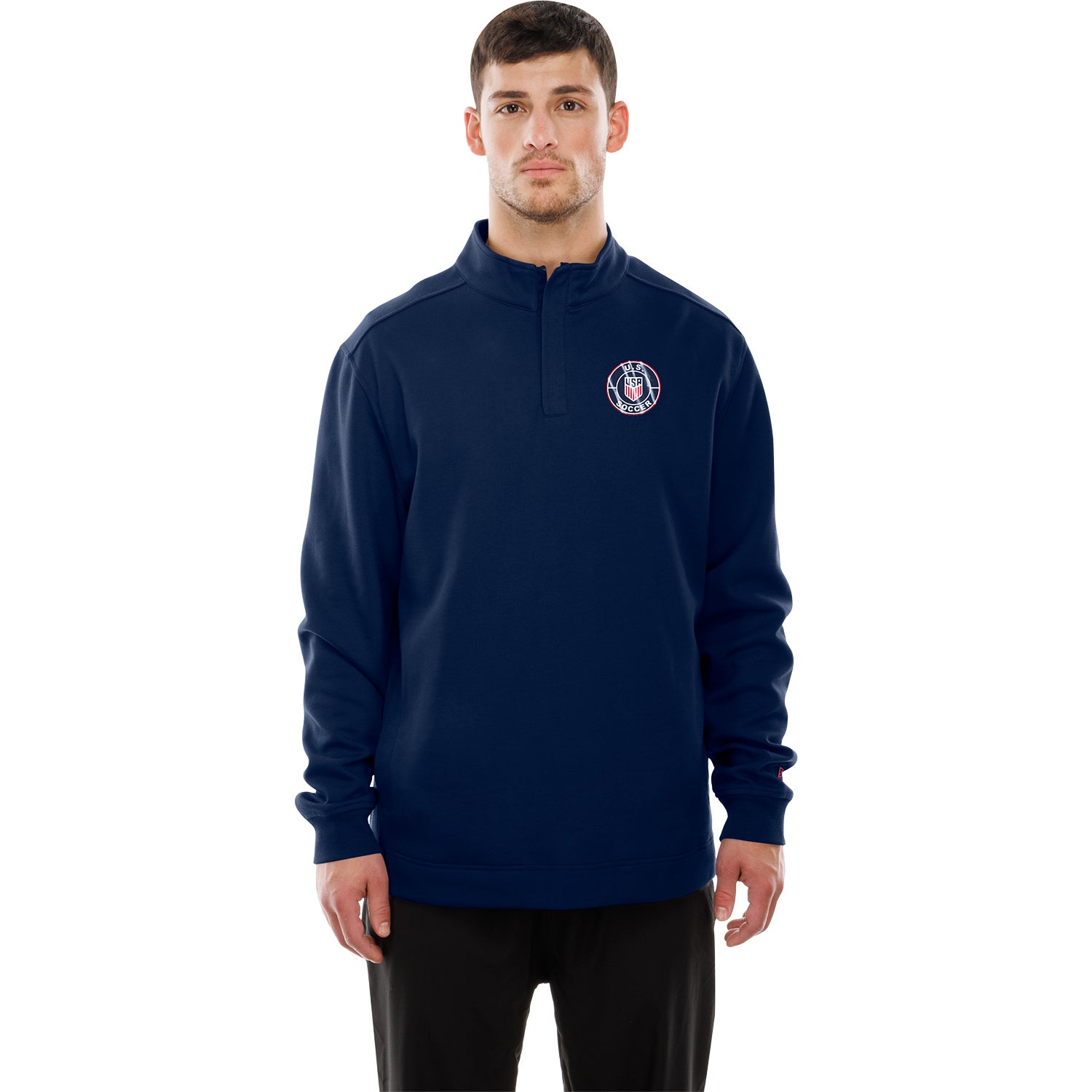 Unisex USWNT New Era Mock Neck 1/4 Zip