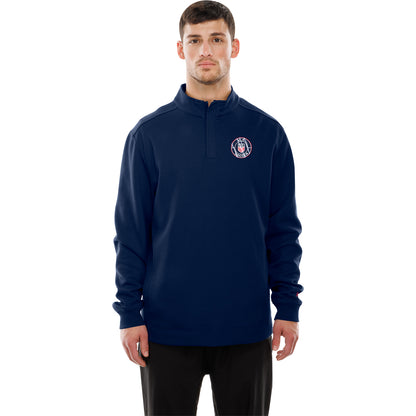 Unisex USWNT New Era Mock Neck 1/4 Zip