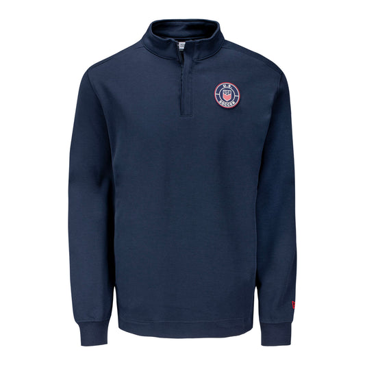 Unisex USWNT New Era Mock Neck 1/4 Zip