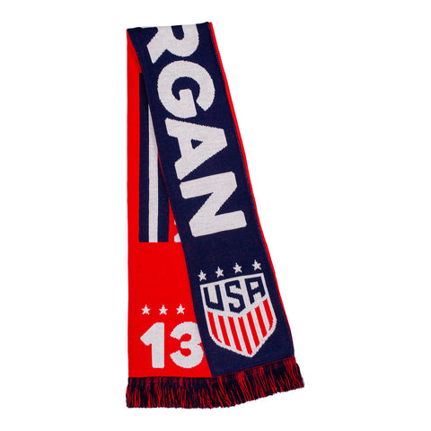 Ruffneck USWNT Morgan 13 HD Knit Scarf - Front View