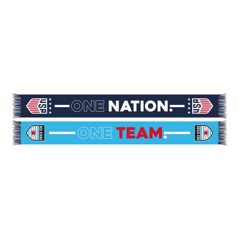 Ruffneck Chicago Red Stars x USWNT 2023 Scarf - Front View