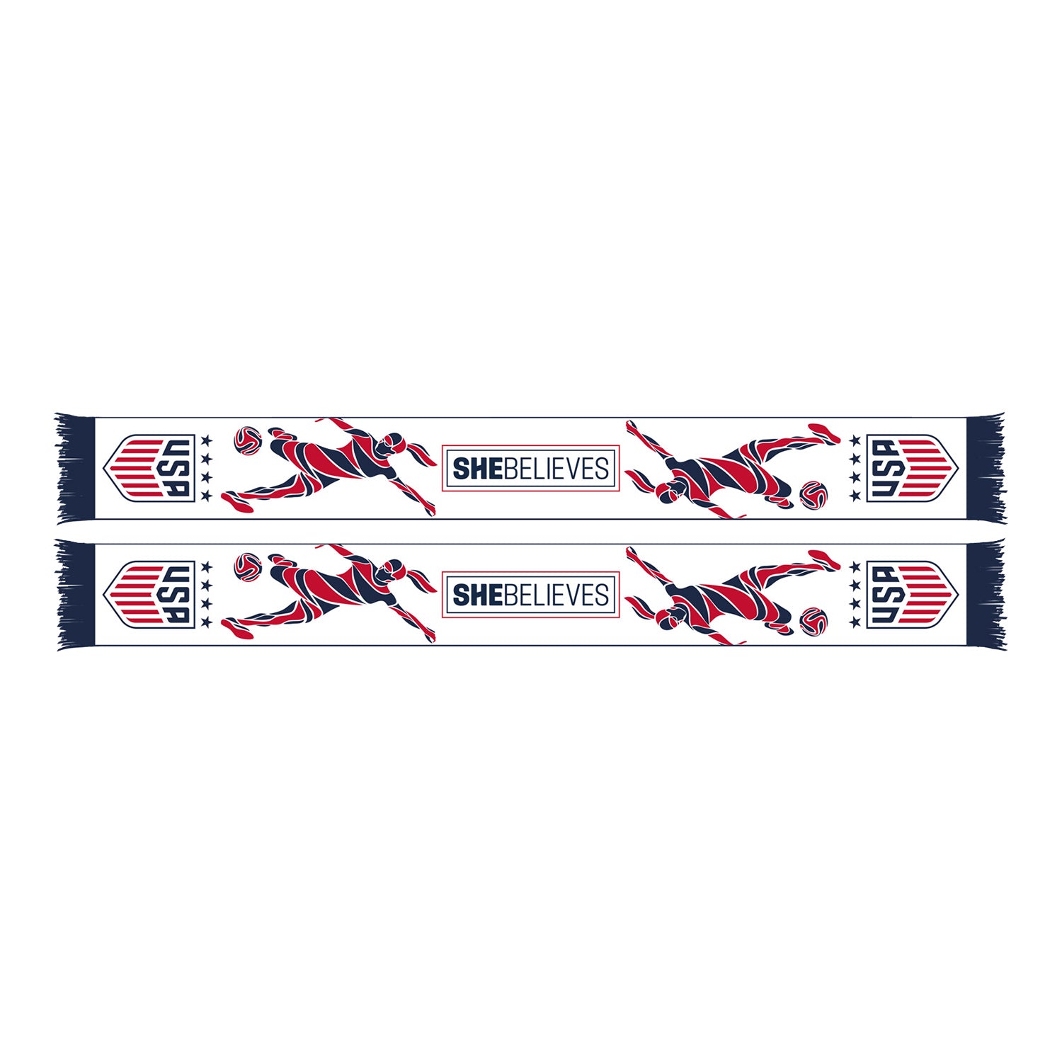 Ruffneck USWNT SBC Scarf - Front & Back View