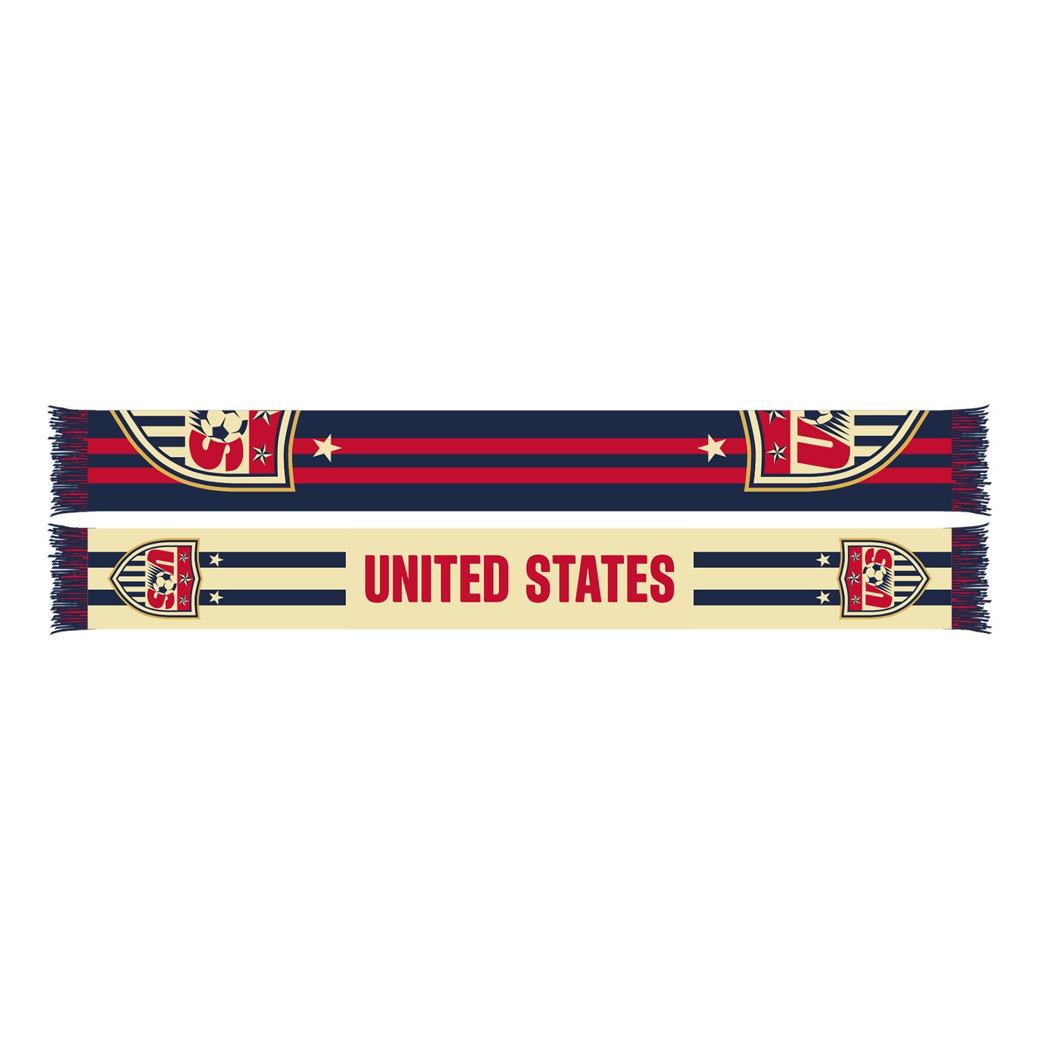 Ruffneck USWNT 99ers Statement Scarf - Front and Back View