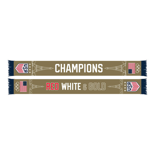 Ruffneck USWNT Champions Gold Scarf