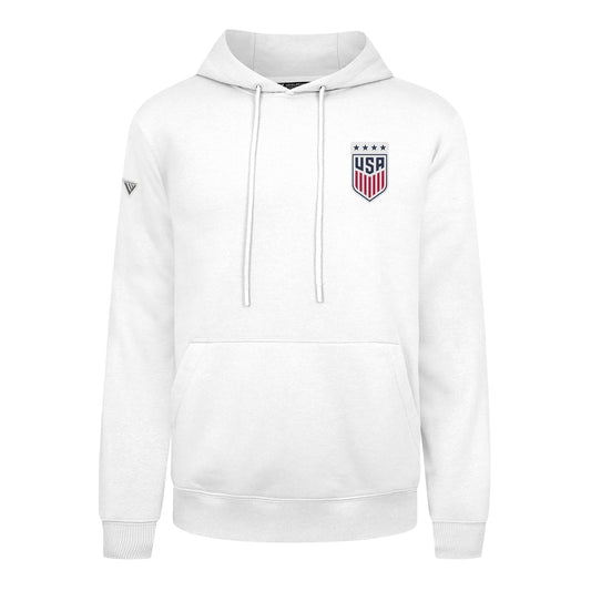 Men's Levelwear USWNT Soccer House Podium White Hoodie