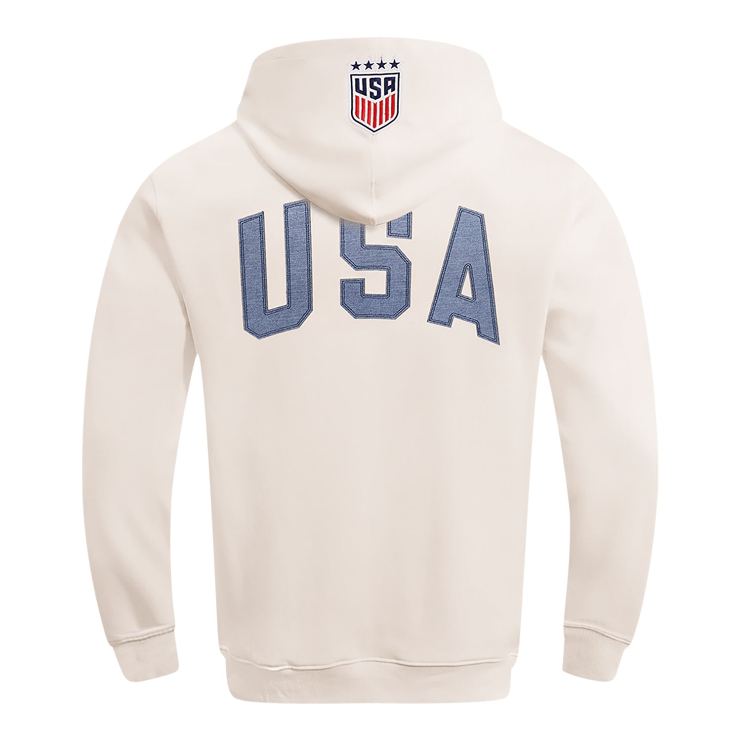 Unisex Pro Standard USWNT Varsity Blues Cream Hoodie