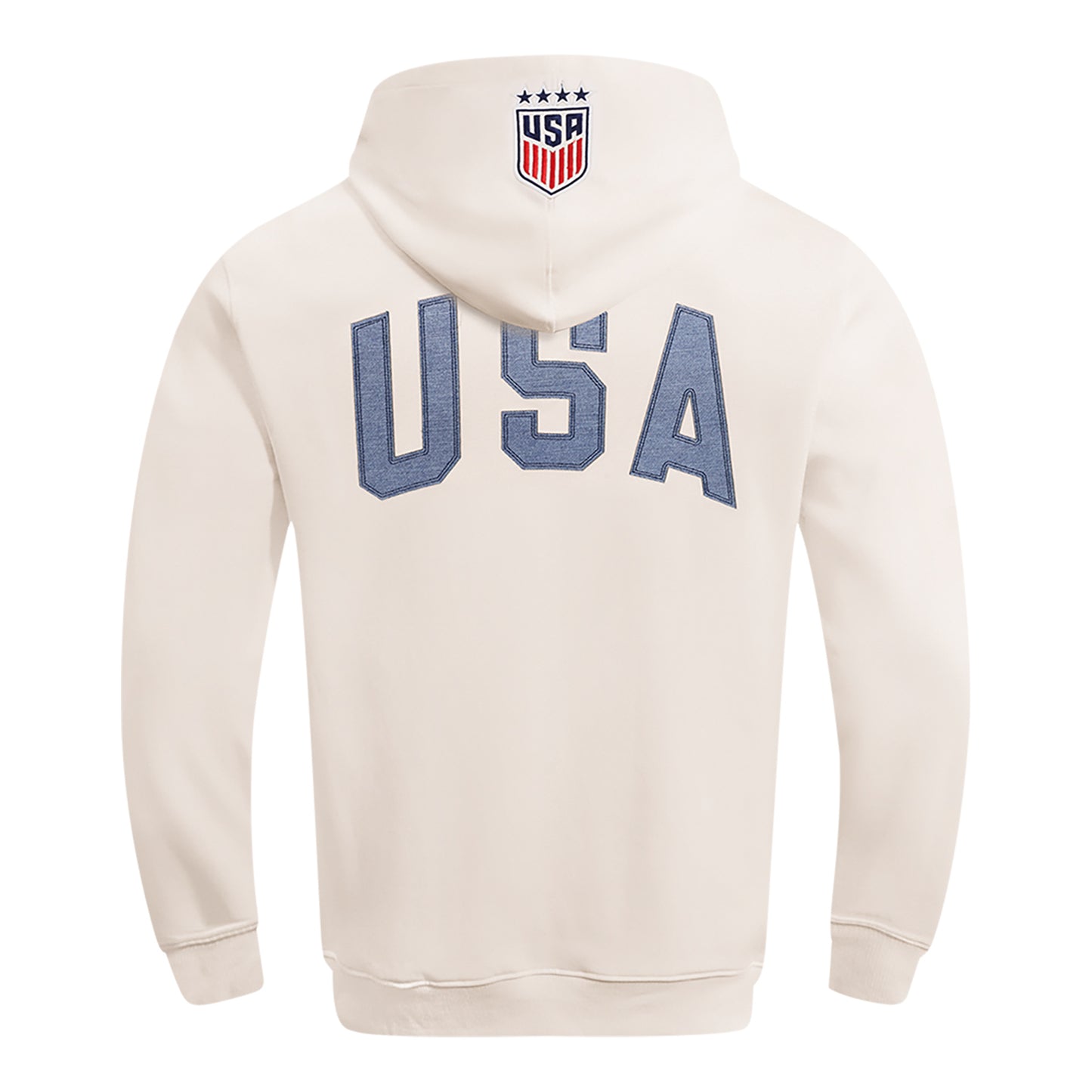 Unisex Pro Standard USWNT Varsity Blues Cream Hoodie