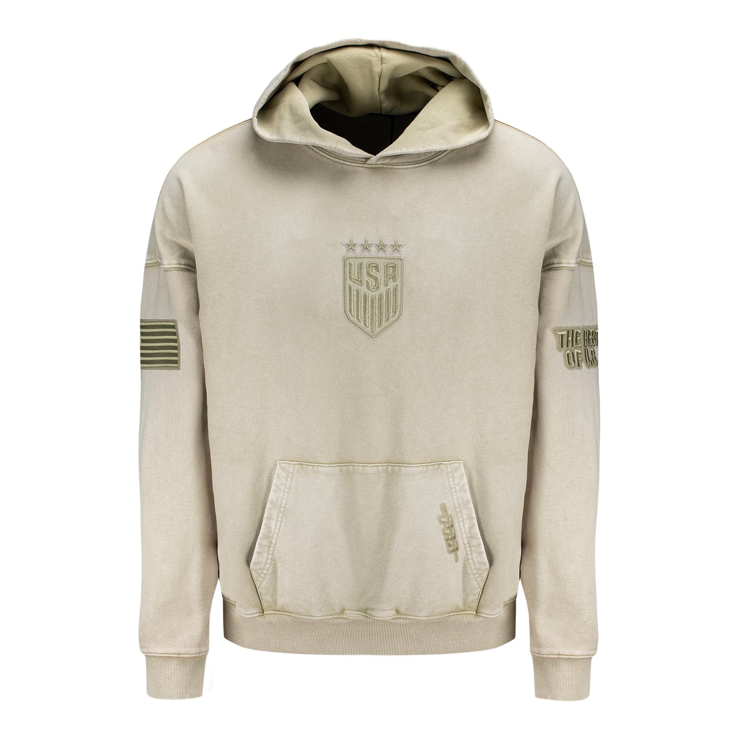 Unisex Pro Standard USWNT Washed Classic Hooded Sweatshirt