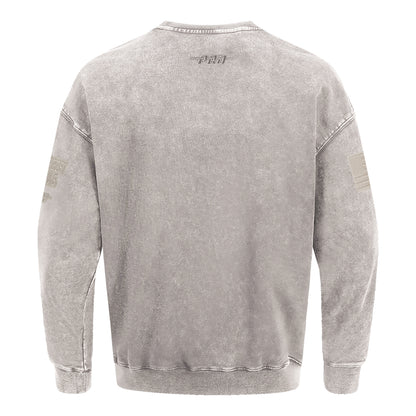 Unisex Pro Standard USWNT  Washed Classic Gray Crewneck Sweatshirt