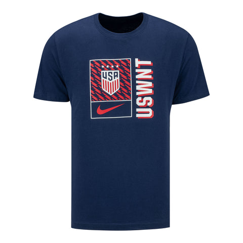 Men's Nike USWNT Core Navy Tee - Front View