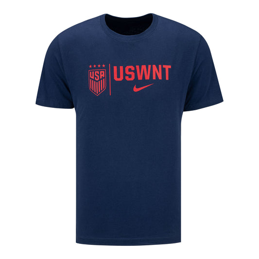 Men's Nike USWNT Tonal Navy Tee - Front View