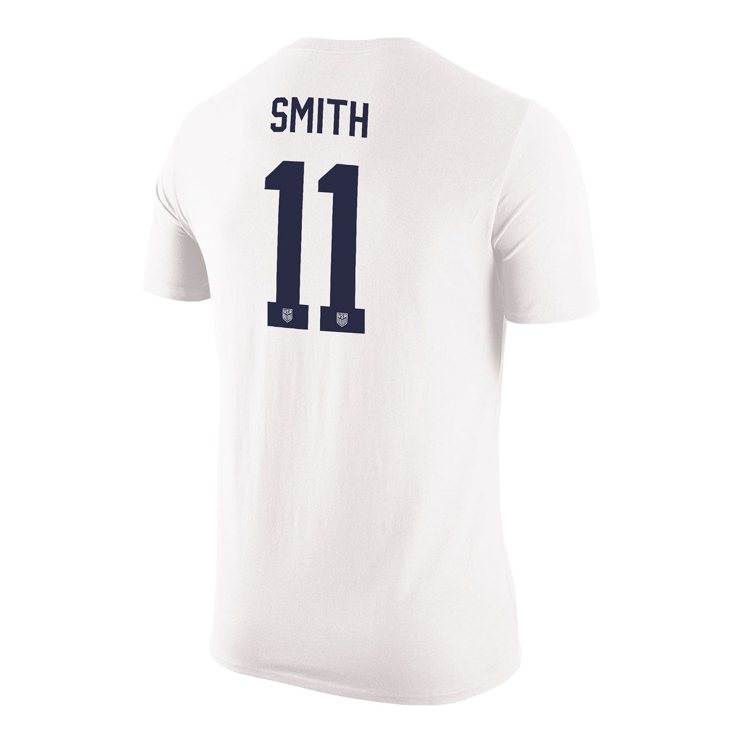 Men's Nike USWNT Classic Smith White Tee - Back View