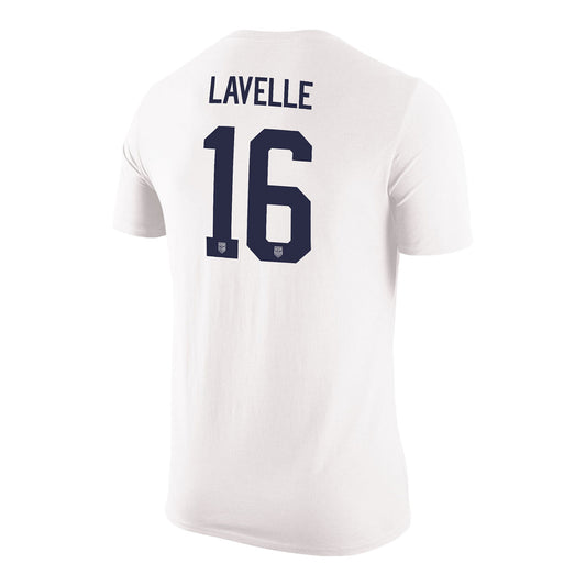 Men's Nike USWNT Classic Smith Royal Tee - Back View