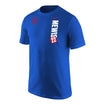 Men's Nike USWNT Vertical Mewis Royal Tee - Front View