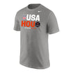 Men's Nike Houston Dash x USWNT Grey Tee - Front View