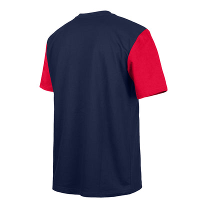 Men's New Era USWNT Crest Navy Tee - Back View
