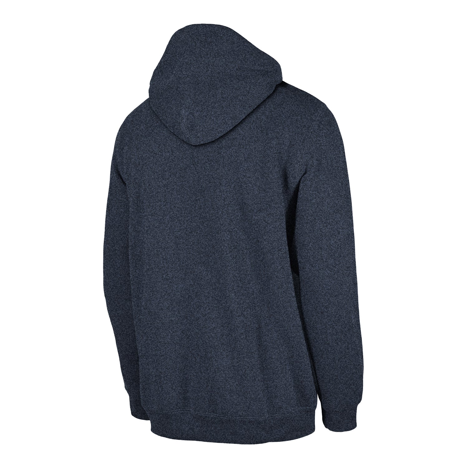 Men's New Era USWNT Navy Heathered Hoodie - Back View
