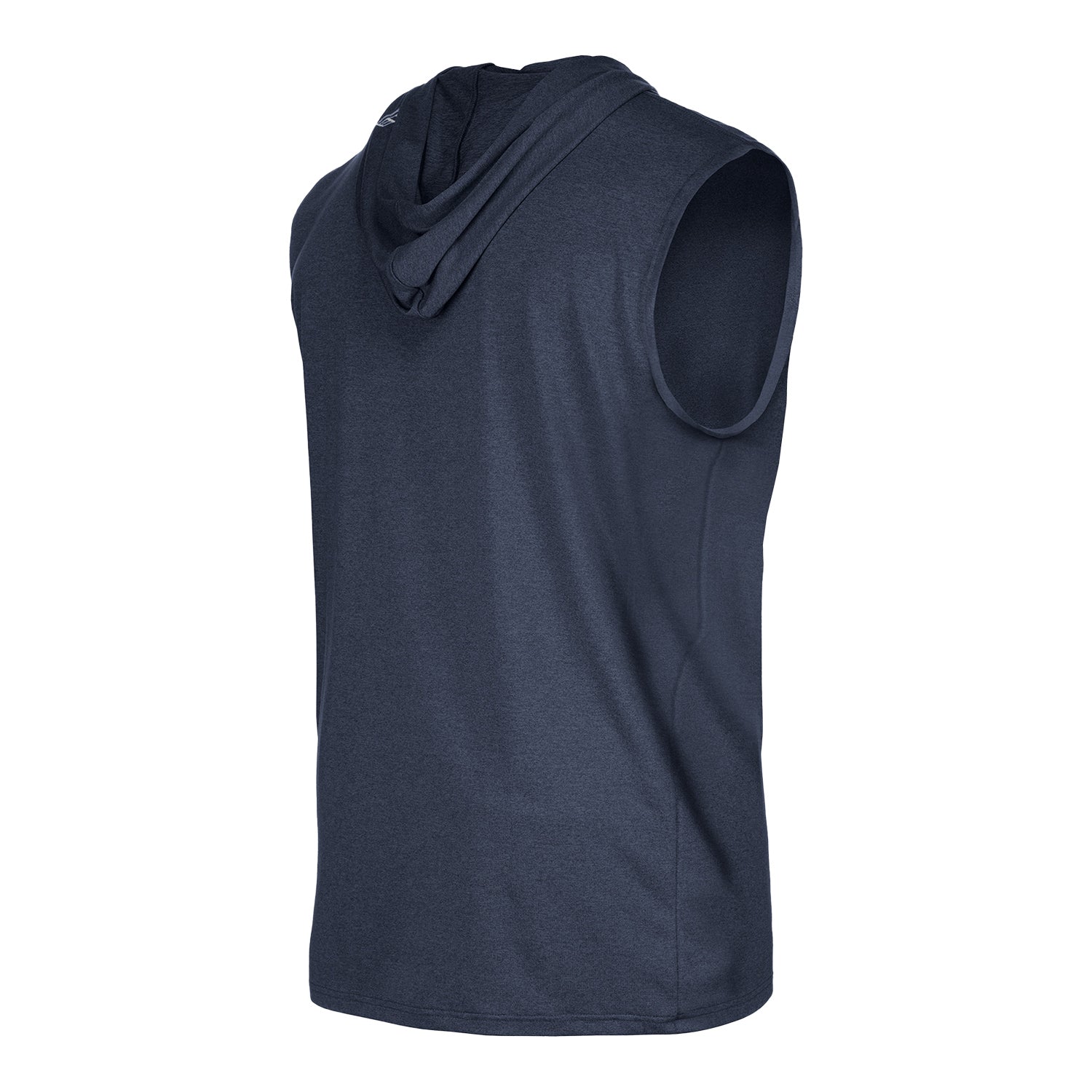 Men's New Era USWNT Navy Sleeveless Hoodie - Back View