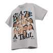 Unisex USWNT Playa Society Black History Grey Tee - Front View