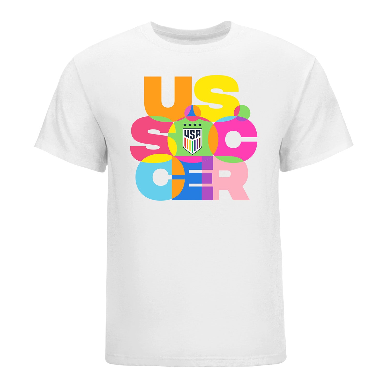 Unisex USWNT United Pride White Tee