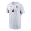 Unisex Nike USWNT 99ers Brandi Chastain White Tee