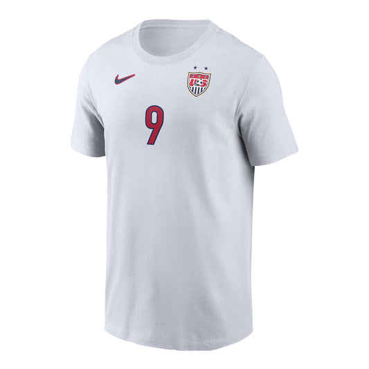 Unisex Nike USWNT 99ers Mia Hamm White Tee