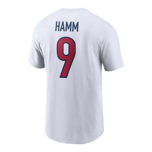 Unisex Nike USWNT 99ers Mia Hamm White Tee