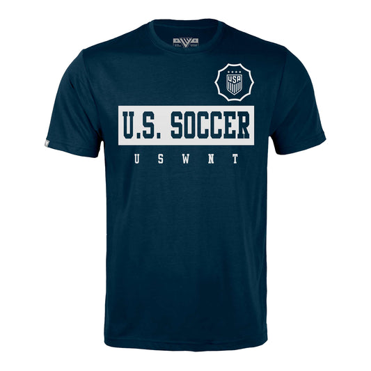 Men's Levelwear USWNT Stamp Navy Tee