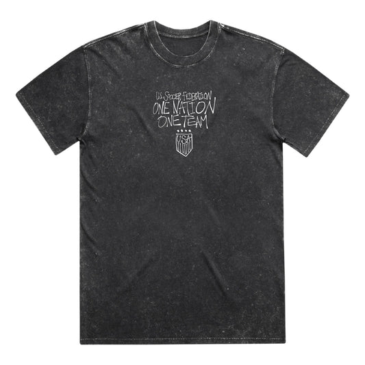 Unisex USWNT ONOT Heavy Black Stone Tee