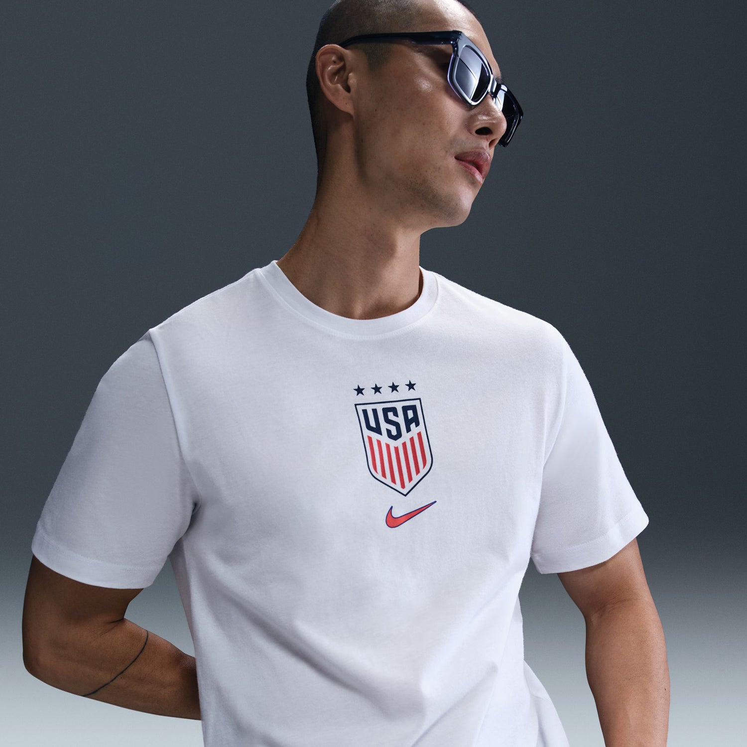 Men's Nike USWNT Bold White Tee