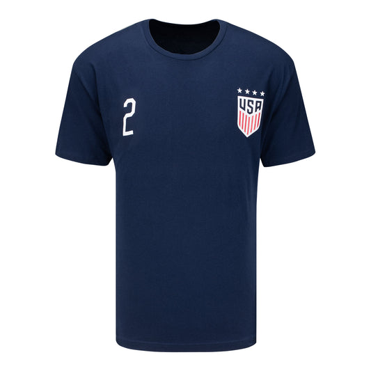 Unisex USWNT Trinity Rodman Name & Number T-Shirt