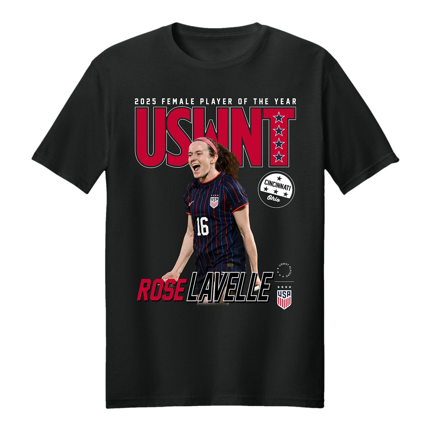 Unisex 2025 USWNT Player of the Year Rose Lavelle T-Shirt