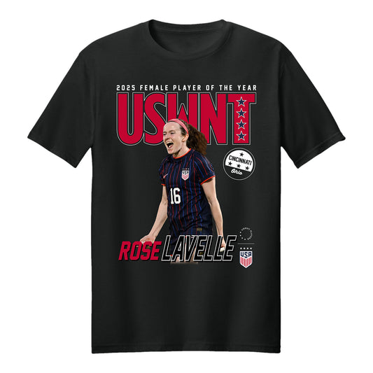 Unisex 2025 USWNT Player of the Year Rose Lavelle T-Shirt