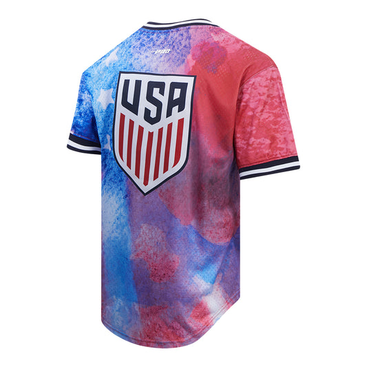 Unisex Pro Standard US Soccer MNT Mesh V-Neck T-Shirt