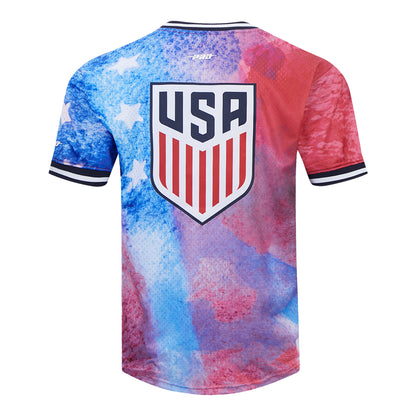 Unisex Pro Standard USMNT Mesh V-Neck T-Shirt