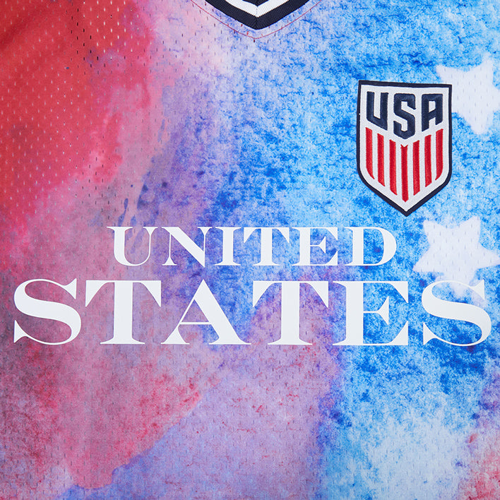 Unisex Pro Standard USMNT Mesh V-Neck T-Shirt