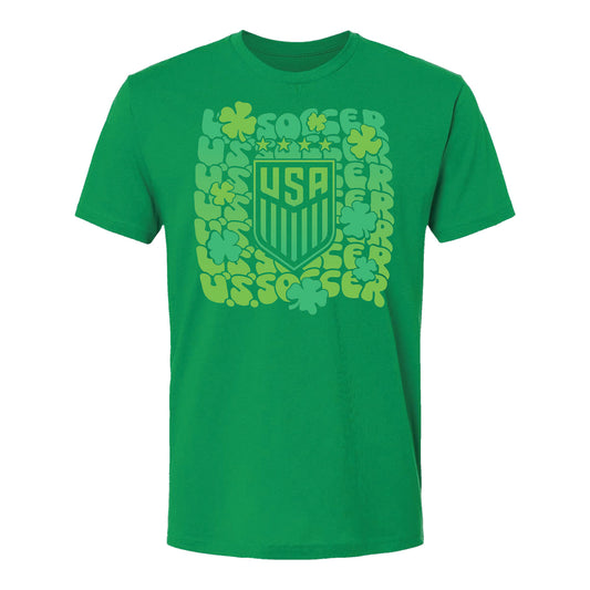 Unisex USWNT St. Patrick's Day Green Tee