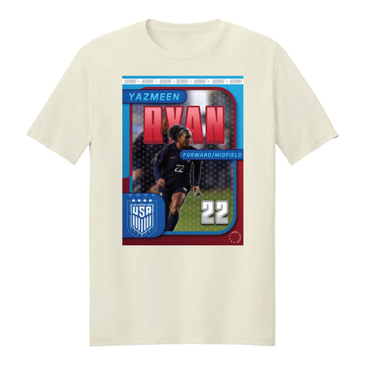 Unisex USWNT Yazmeen Ryan Trading Card T-Shirt