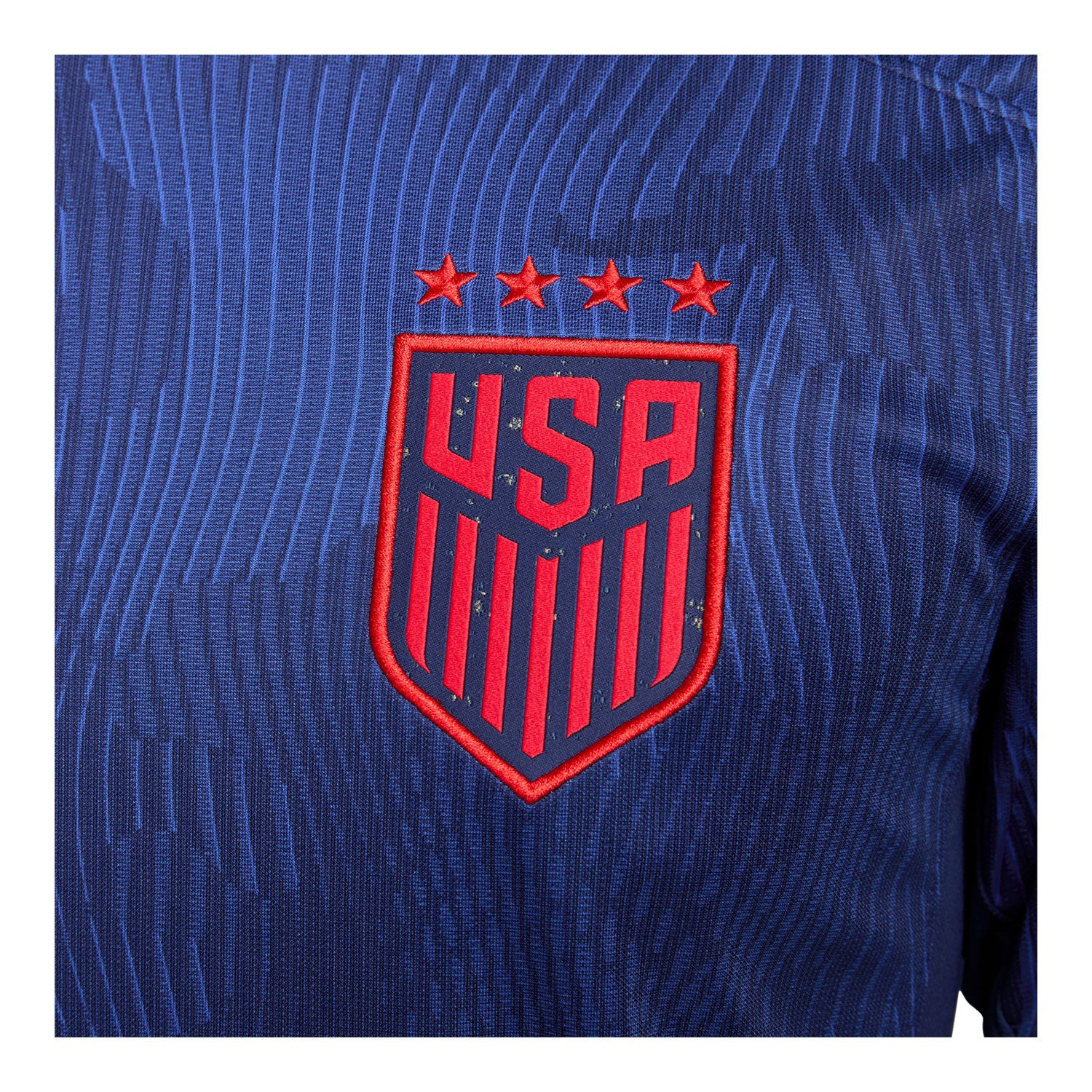 Nike USWNT 2023 Away Jersey - Men's Stadium Replica - Logo View