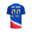 Youth Nike USMNT 2024 Personalized Pride Away Match Jersey - Back View