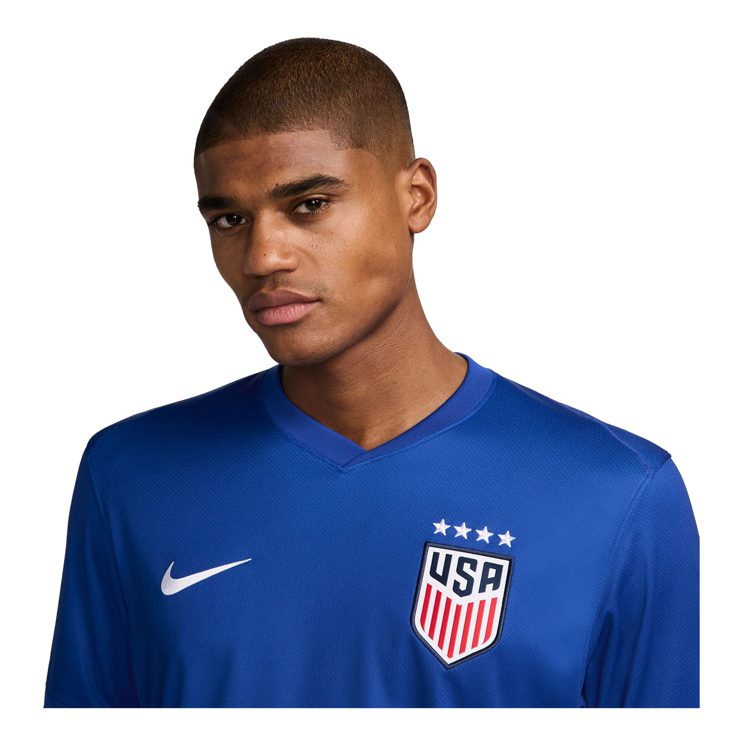 Men's Nike USWNT 2024 American Icon Away Stadium Jersey - Model View