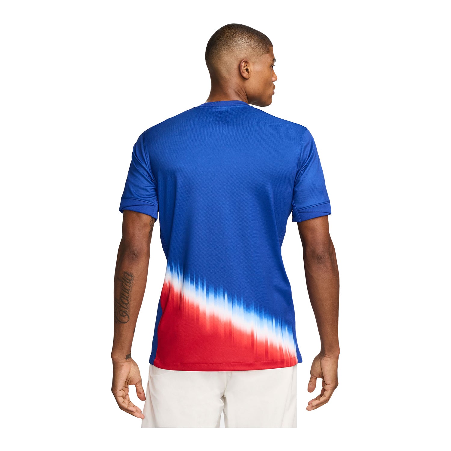 Men's Nike USWNT 2024 American Icon Away Stadium Jersey - Back Model View